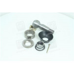 Р/к тяга рул. КАМАЗ (повний)(продольн.с пильн. 5320-3414036) <ДК>(білий палець) 