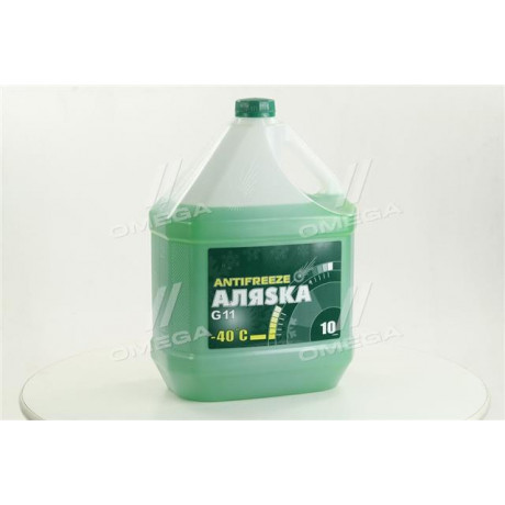 Антифриз Аляsка ANTIFREEZE-40 (зеленый) Канистра10л/9,83кг