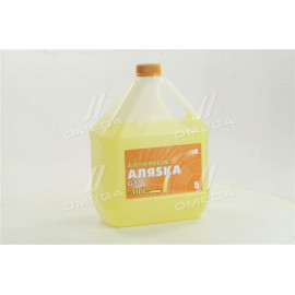 Антифриз Аляска ANTIFREEZE-40 (жовтий) 5л/4,9  кг  Антифриз Аляска ANTIFREEZE-40 (жовтий) 5л/4,9  кг