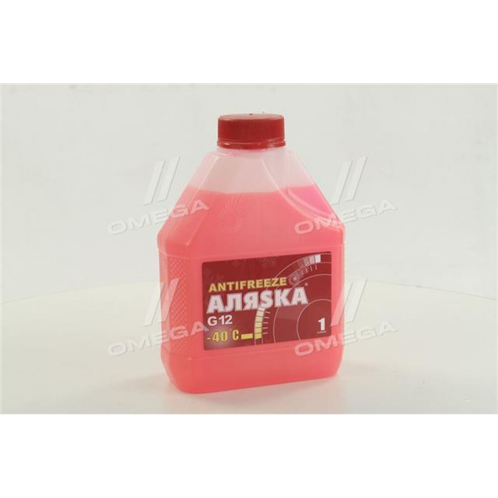 Антифриз Аляsка ANTIFREEZE-40 (красный) Канистра 1л/0,98кг