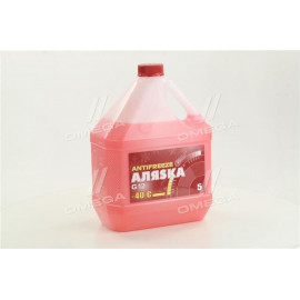 Антифриз Аляска ANTIFREEZE-40 (червоний) 5л/4,9кг