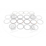 Кільця поршневі (std) (вир-во Mobis) 