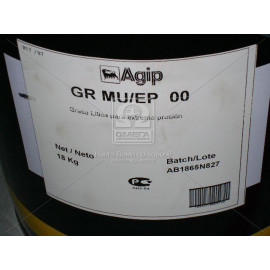 Мастило Eni GREASE MU EP 00 (Відро 18кг)  Мастило Eni GREASE MU EP 00 (Відро 18кг)