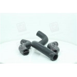 Патрубки радіатора DAEWOO Lanos 1,5 з конд. (Компл. 3шт.) <ДК> 