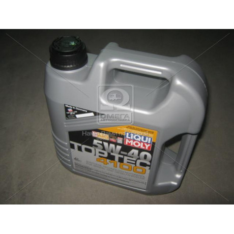 Мастило моторн. Liqui Moly TOP TEC 4100 5W-40 API SN/CF; ACEA A3/B4/C3 (Канистра 4л)