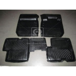 Килими салон. гум. RENAULT LOGAN LADA LARGUS (5ти-місний) компл. 4шт.+перемичка <БРТ> 