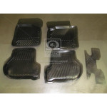 Килими салон. гум. SKODA OCTAVIA A5 компл. 4шт.+перемичка <БРТ> 