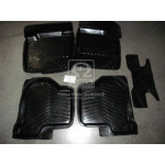 Килими салон. гум. VW POLO V 2009 компл. 4шт.+перемичка <БРТ> 