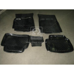 Килими салон. гум. CHEVROLET LACETTI компл. 4шт.+перемичка <БРТ> 