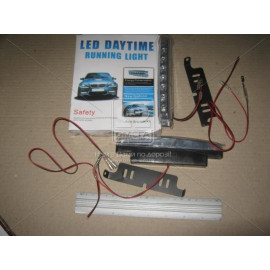 вогні ходові 8 діодів (LED) вологозахищені