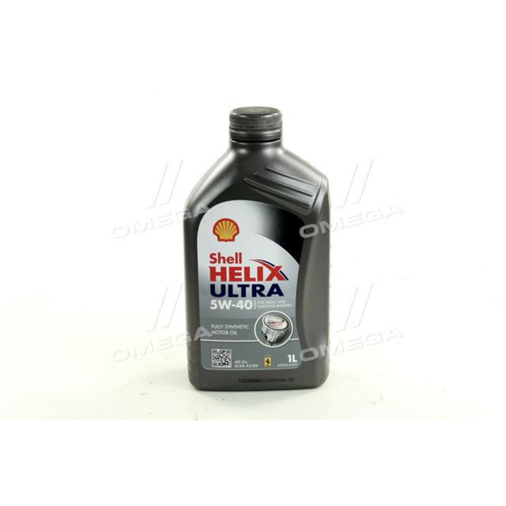 Масло моторн. SHELL Helix Ultra SAE 5W-40 SN/CF (Канистра 1л)