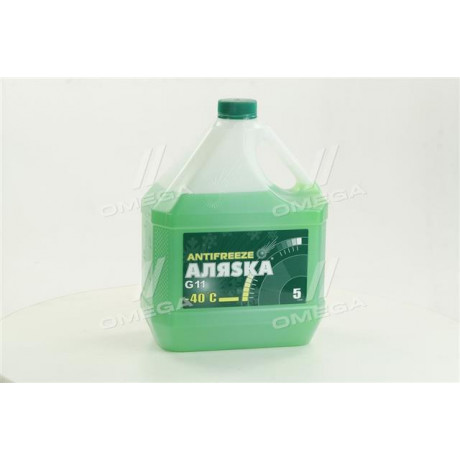 Антифриз Аляsка ANTIFREEZE-40 (зеленый) Канистра 5л/4,9кг