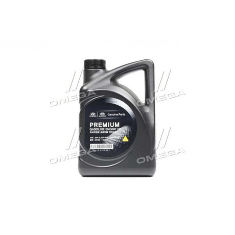 Масло моторн. Mobis Premium Gasoline 5W-20 API SL, ILSAC GF-3, 05100-00421 (Канистра 4л)