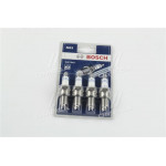 Свеча зажигания WR7DC NICKEL 4шт. (пр-во BOSCH) 