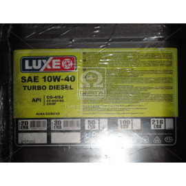 Олива двигун. LUXЕ DIESEL 10W40 CG-4/SJ п/с 20л  Олива двигун. LUXЕ DIESEL 10W40 CG-4/SJ п/с 20л