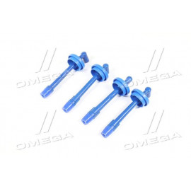 Наконечник свічки 406 з ущільнювачем (силікон синій 4 шт.компл.) (вир-во Авто-Альянс)