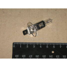 Лампа фарна АКГ 12-100 ГАЗ галоген. H1 Р14.5s (вир-во Діалуч)