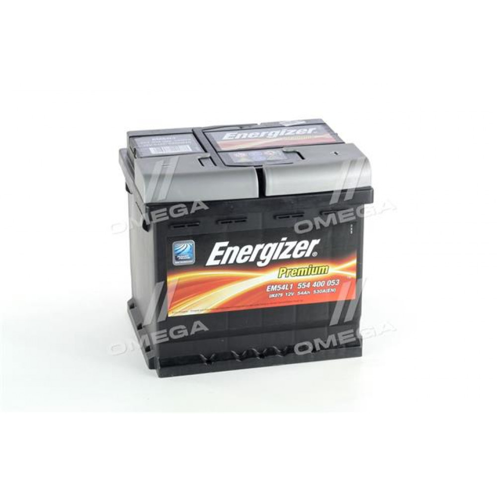 Акумулятор   54Ah-12v Energizer Prem.(207х175х190), R,EN530