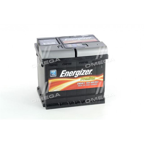 Акумулятор   54Ah-12v Energizer Prem.(207х175х190), R,EN530