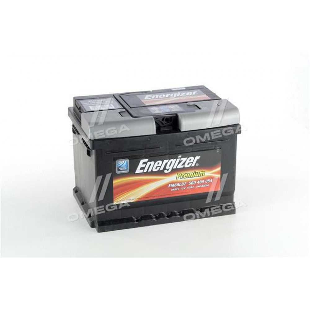 Акумулятор   60Ah-12v Energizer Prem.(242х175х175), R,EN540