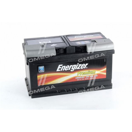 Аккумулятор   80Ah-12v Energizer Prem.(315х175х175), R,EN740