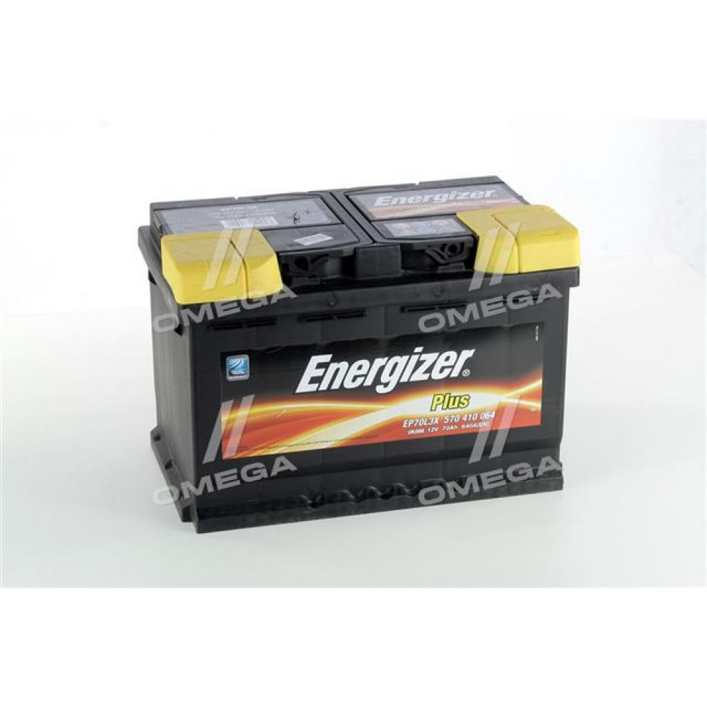 Аккумулятор   70Ah-12v Energizer Plus (278х175х190), L,EN640