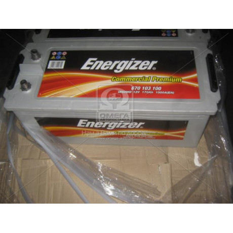 Акумулятор  170Ah-12v Energizer CP (513х223х223), полярність зворотна (3),EN1000