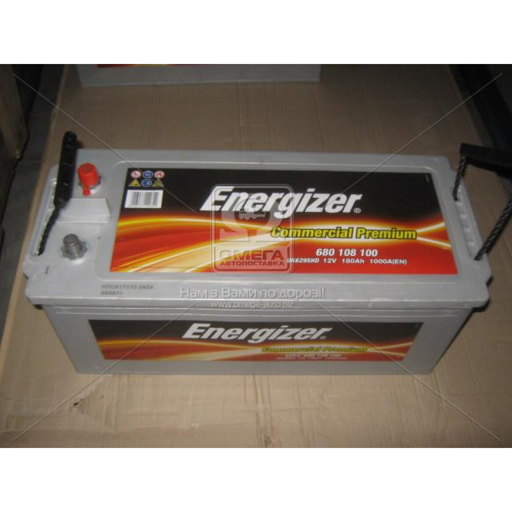 Акумулятор  180Ah-12v Energizer CP (513х223х223), полярність зворотна (3),EN1000