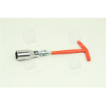 Ключ свечной, Т-ручка, усиленный, кованый 21мм. <ДК> 