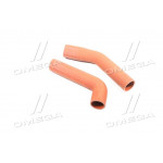 Патрубок радіатора КамАЗ 2шт. (Євро) (г.Волжского) 