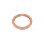 Сальник валу колінчастого ВАЗ 2108 (ЗМЗ 406) задній 80х100х10 червоний (економ) (вир-во БРТ) 