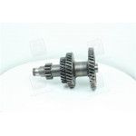 Блок шестерень валу промеж. КПП ГАЗ-53,3307 (під гайку) <ДК> 