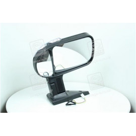 Дзеркало бокове ГАЗ 3302 нов. зраз. з поворот. лів. чорне, матове <ДК>