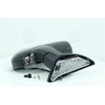 Дзеркало бокове ГАЗ 3302 нов. зраз. з поворот. прав. чорне, глянець <ДК> 