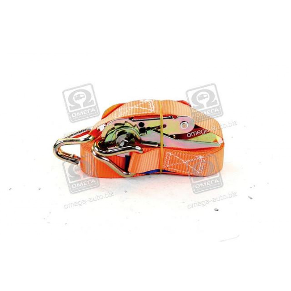 Стяжка вантажу, 0.5t. 25mm.x5m.(0.5+4.5) метал. ручка <ДК>