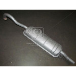 Глушник ВАЗ 2106 (2101,-07) (2-х камерний блок,1 кожух) штампосварний (вир-во екрис) 