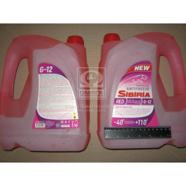 Антифриз SIBIRIA ANTIFREEZE G12 (червоний) (Канистра 5 л)  Антифриз SIBIRIA ANTIFREEZE G12 (червоний) (Канистра 5 л)