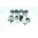 Сигнал дудка з компресором 3шт хром 153/165/215мм 12V <ДК> 