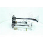 Сигнал дудка 3шт хром 165/230/295мм 24 <ДК> 