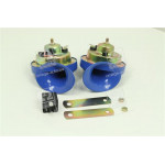 Сигнал равлик 2шт синій 12V <ДК> 