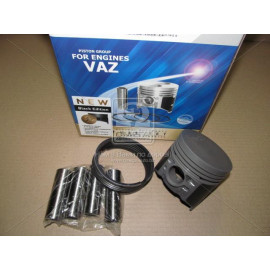 Поршень цилiндра ВАЗ 2101,2103 d=76,4 гр.B М/К (порш.Bl. Ed.+палець+п/кiльця) (МД Кострома)