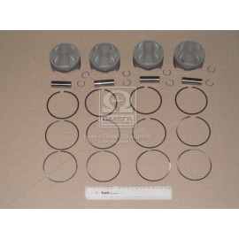 Поршень цилiндра ВАЗ 21126 Приора d=82,0 гр.C М/К (порш.Bl. Ed.+палець+п/кiльця) (МД Кострома)