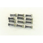 Болт ГАЗ М12х1,25х38 шестерні. глав.пер.3307,3309,33104 (з гайкою і шплинтом)<ДК> 