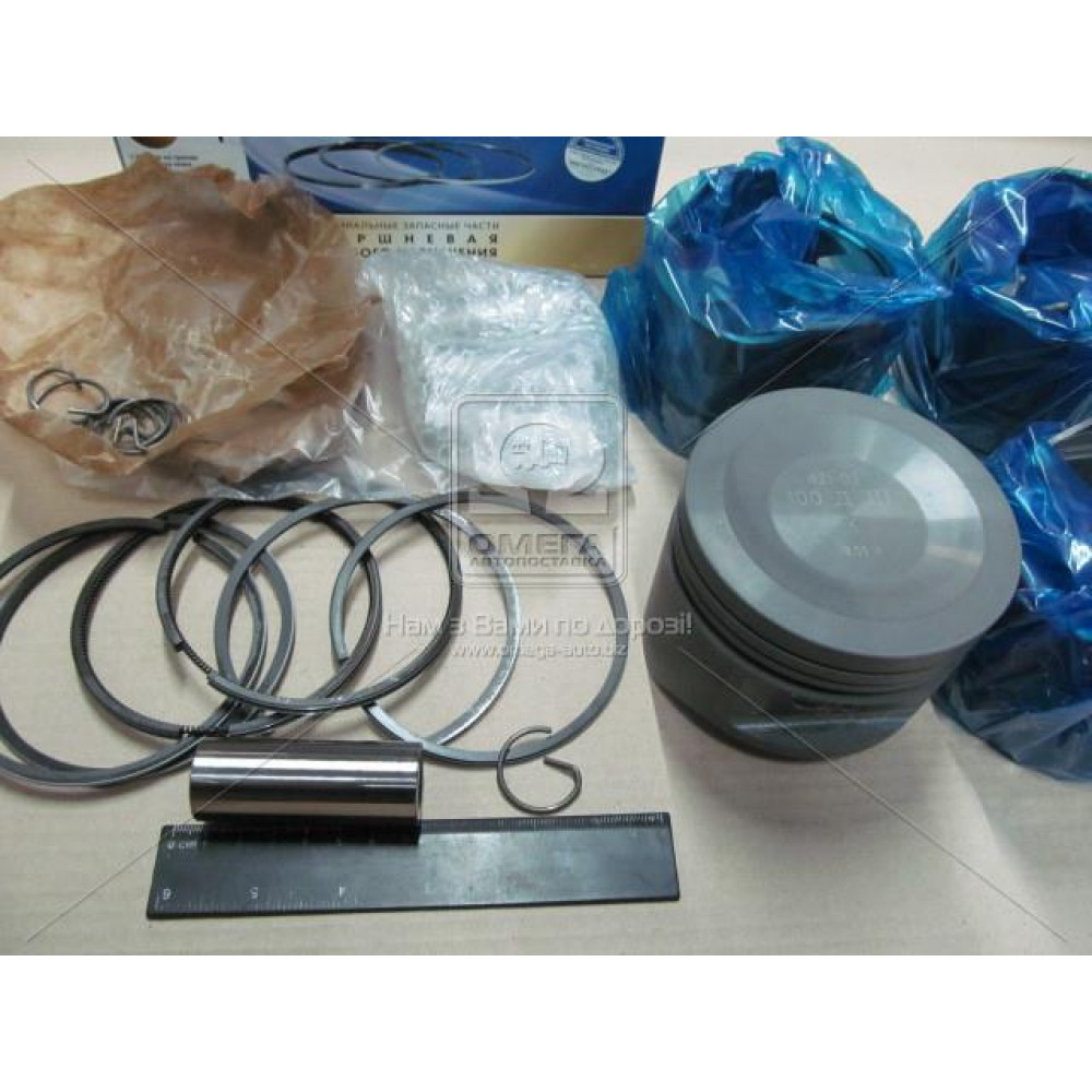 Поршень цилиндра УМЗ 4215,16,13,18 d=100,0 (п/п+ст/к+п/к) (гр.Д)(Black Edition/EXPERT) (МД Кострома)
