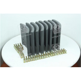 Накладка гальм. (компл. на вісь) 419х178 (Отв.6,35мм) станд. ROR TA,TC, FRUEHAUF (RIDER)