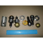 Р/к шкворня УАЗ-Хантер (латунн.вкладиш, палець з тавотніцей) 