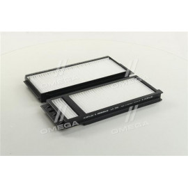 Фильтр салона (компл. 2 шт.) (пр-во Knecht-Mahle)