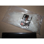 Хомут пластиковий 2.5х120мм. білий 100шт./уп. <ДК> 