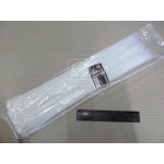 Хомут пластиковий 4.5х400мм. білий 100шт./уп. <ДК> 