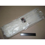 Хомут пластиковий 7.6х400мм. білий 100шт./уп. <ДК> 